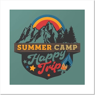 Summer Camp Posters and Art